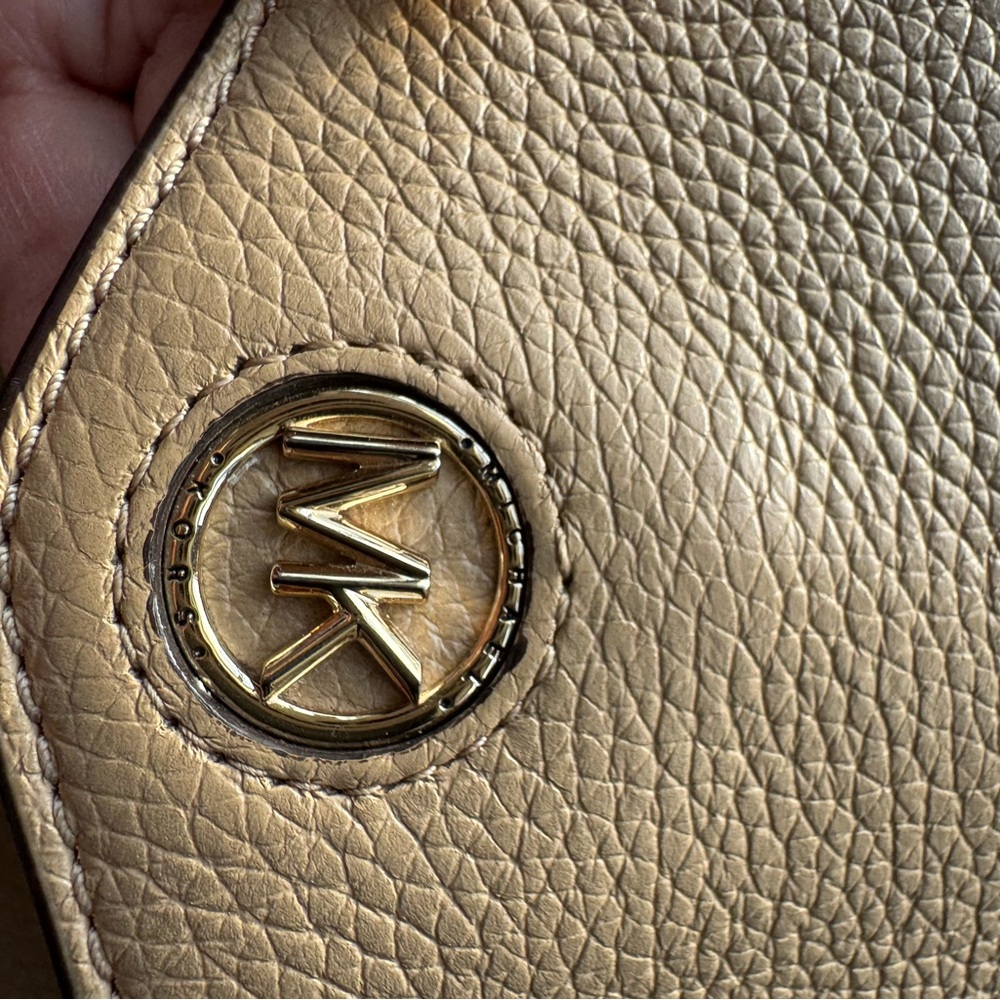 Micheal Kors  Tan Leather Backpack - Picture 5 of 16